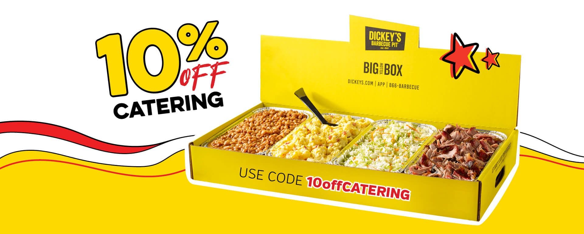 10% off Catering