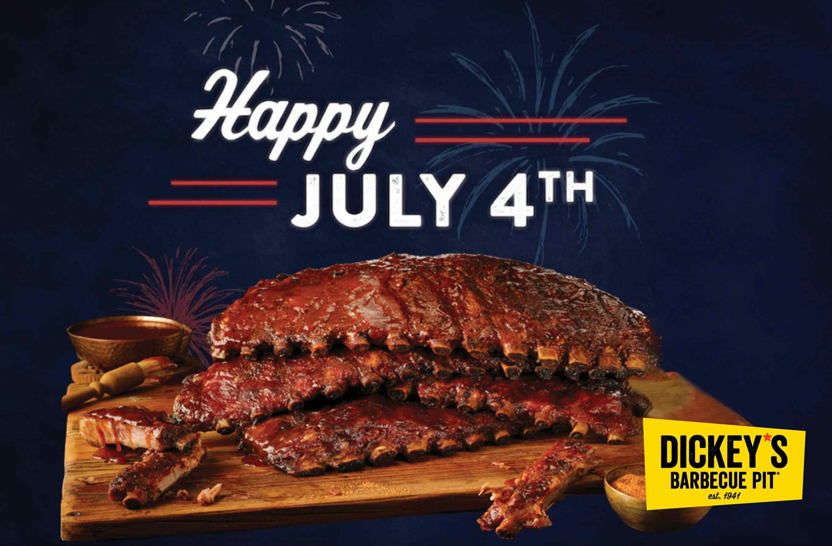 Red, White and ‘Cue: Celebrate July 4th with Dickey’s Barbecue