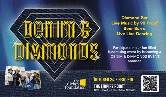  The Dickey Foundation Hosts 3rd Annual Denim & Diamonds Fundraiser Event