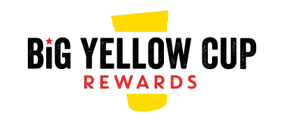 Big Yellow Cup Rewards Logo